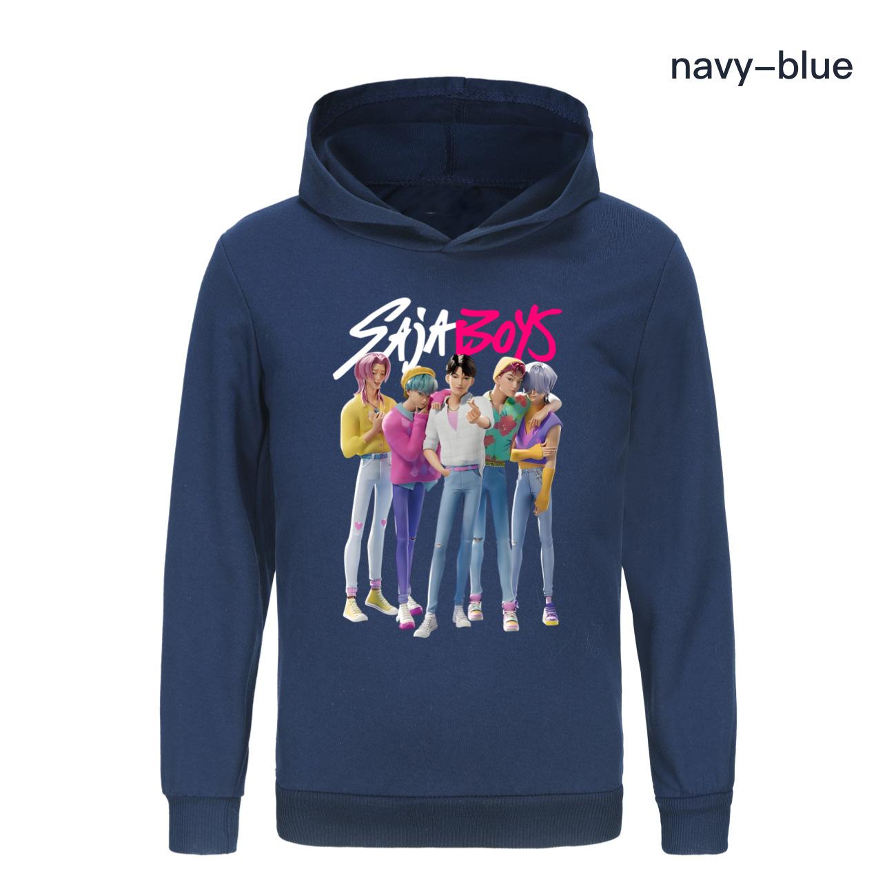 Kids Hoodies & Sweatshirts Kpop Witch Hunting Group Saja Boys Children s Hooded Hoodie 130 темно-синього кольору
Kids Hoodies & Sweatshirts Kpop Witch Hunting Group Saja Boys Children s Hooded Hoodie 130 темно-синього кольору