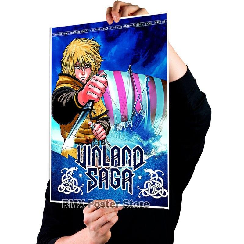 Аніме Vinland Saga Плакати Естетичний білий крейдований папір Вітальня Декорація Фреска Скандинавський домашній декор Бар Інтер єр Картина 30x21cm
Аніме Vinland Saga Плакати Естетичний білий крейдований папір Вітальня Декорація Фреска Скандинавський домашній декор Бар Інтер єр Картина 30x21cm