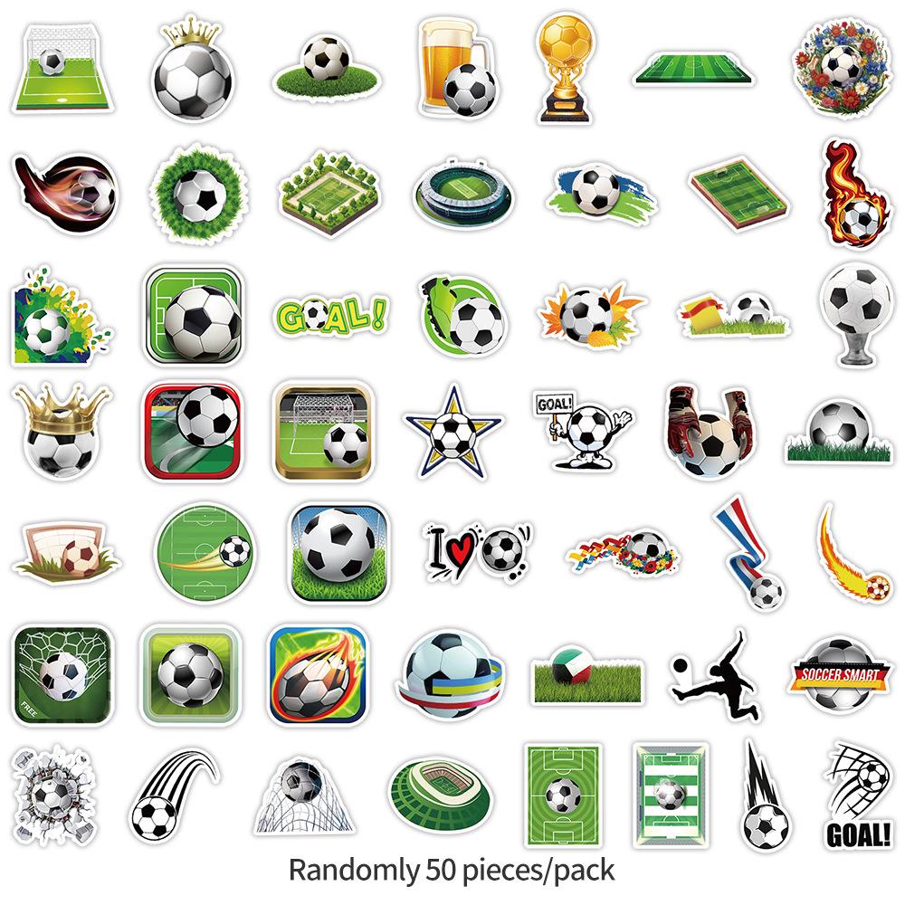 50 Football Graffiti Stickers: Creative Waterproof Sports Ball Decals for Water Bottles, Luggage, and Phones
50 Football Graffiti Stickers: Creative Waterproof Sports Ball Decals for Water Bottles, Luggage, and Phones