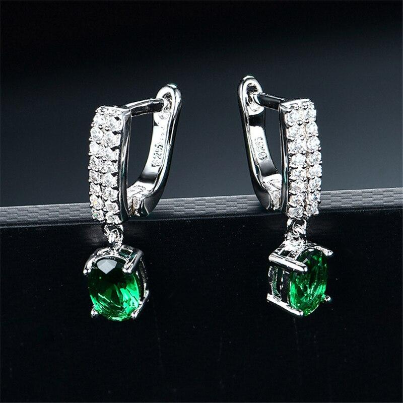 Серьги из стерлингового серебра 925 пробы, висячие серьги, созданные русским нано-изумрудом, винтажные серьги-клипсы для женщин, подарки, ювелирные изделия
Серьги из стерлингового серебра 925 пробы, висячие серьги, созданные русским нано-изумрудом, винтажные серьги-клипсы для женщин, подарки, ювелирные изделия