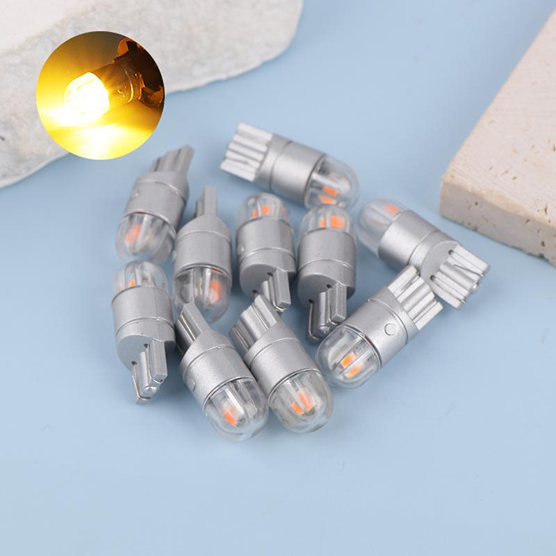 10 шт. T10 2 SMD 3030 W5W 194 168 Светодиодная лампа для чтения, подсветка номерного знака, боковая лампа, ДХО, янтарный, универсальные автомобильные аксессуары для освещения A5
10 шт. T10 2 SMD 3030 W5W 194 168 Светодиодная лампа для чтения, подсветка номерного знака, боковая лампа, ДХО, янтарный, универсальные автомобильные аксессуары для освещения A5
