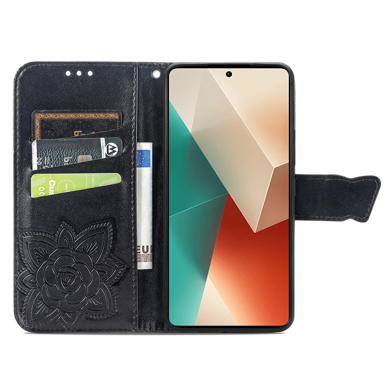 For Xiaomi Redmi Note 13 4G Leather Case Wallet Card Holder Butterfly Phone Cover Blue
For Xiaomi Redmi Note 13 4G Leather Case Wallet Card Holder Butterfly Phone Cover Blue