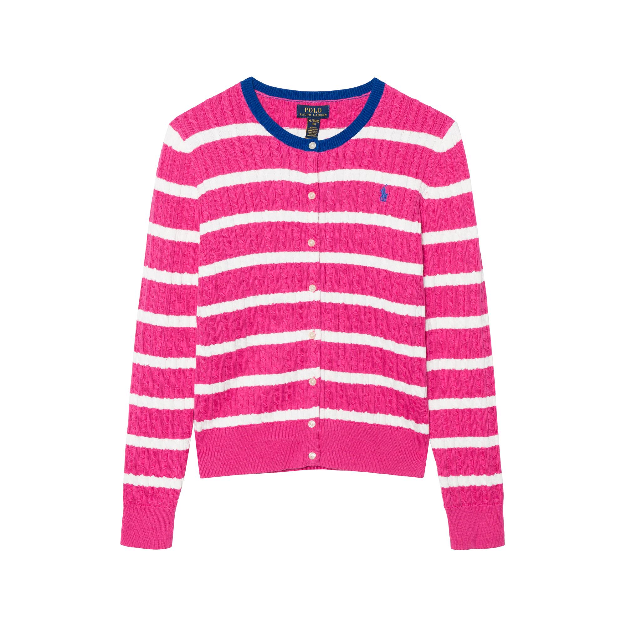 Свитер Polo Ralph Lauren с вышивкой маленькой пони, в полоску, однобортный, с длинным рукавом, детский свитер, розовый 313956833-002 XL
Свитер Polo Ralph Lauren с вышивкой маленькой пони, в полоску, однобортный, с длинным рукавом, детский свитер, розовый 313956833-002 XL
