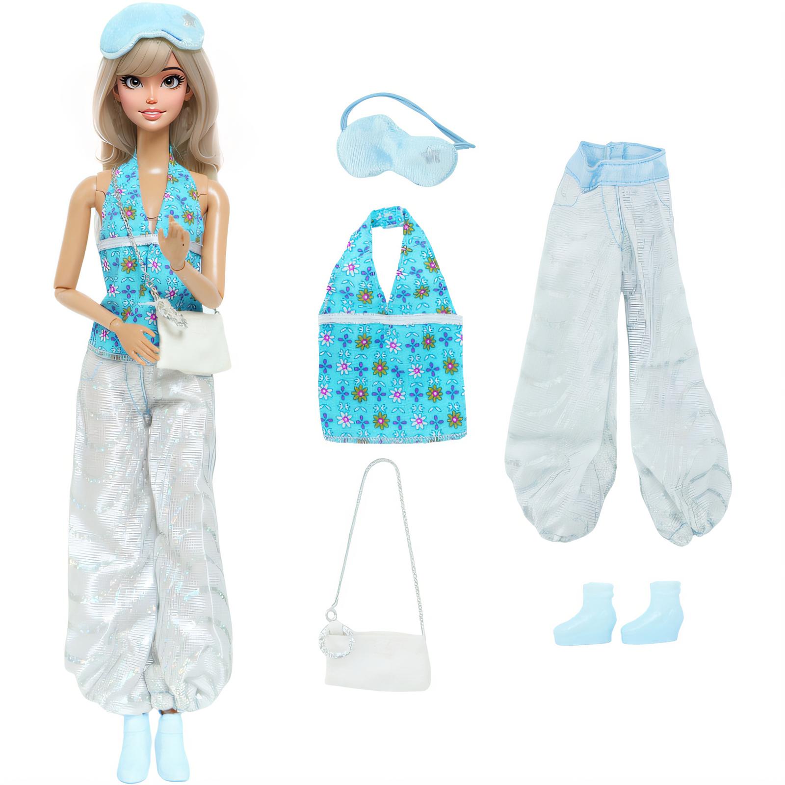 Кукольная одежда и аксессуары для куклы Барби, сумки, обувь, шляпа, наряды, игровой набор для кукольного домика 1/6, 11,5 дюймов (НЕТ КУКЛЫ)
Кукольная одежда и аксессуары для куклы Барби, сумки, обувь, шляпа, наряды, игровой набор для кукольного домика 1/6, 11,5 дюймов (НЕТ КУКЛЫ)