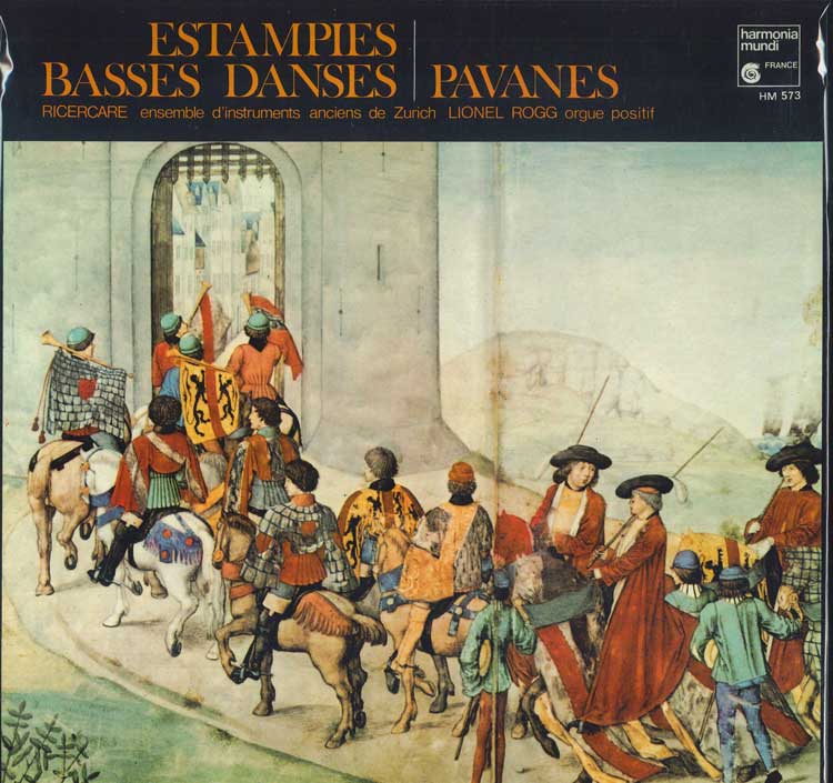 LP Record RICERCARE ENSEMBLE DINSTRUMENTS AN Estampies Basses Danses Pavanes HM573 HARMONIA MUNDI France Classical Used
LP Record RICERCARE ENSEMBLE DINSTRUMENTS AN Estampies Basses Danses Pavanes HM573 HARMONIA MUNDI France Classical Used