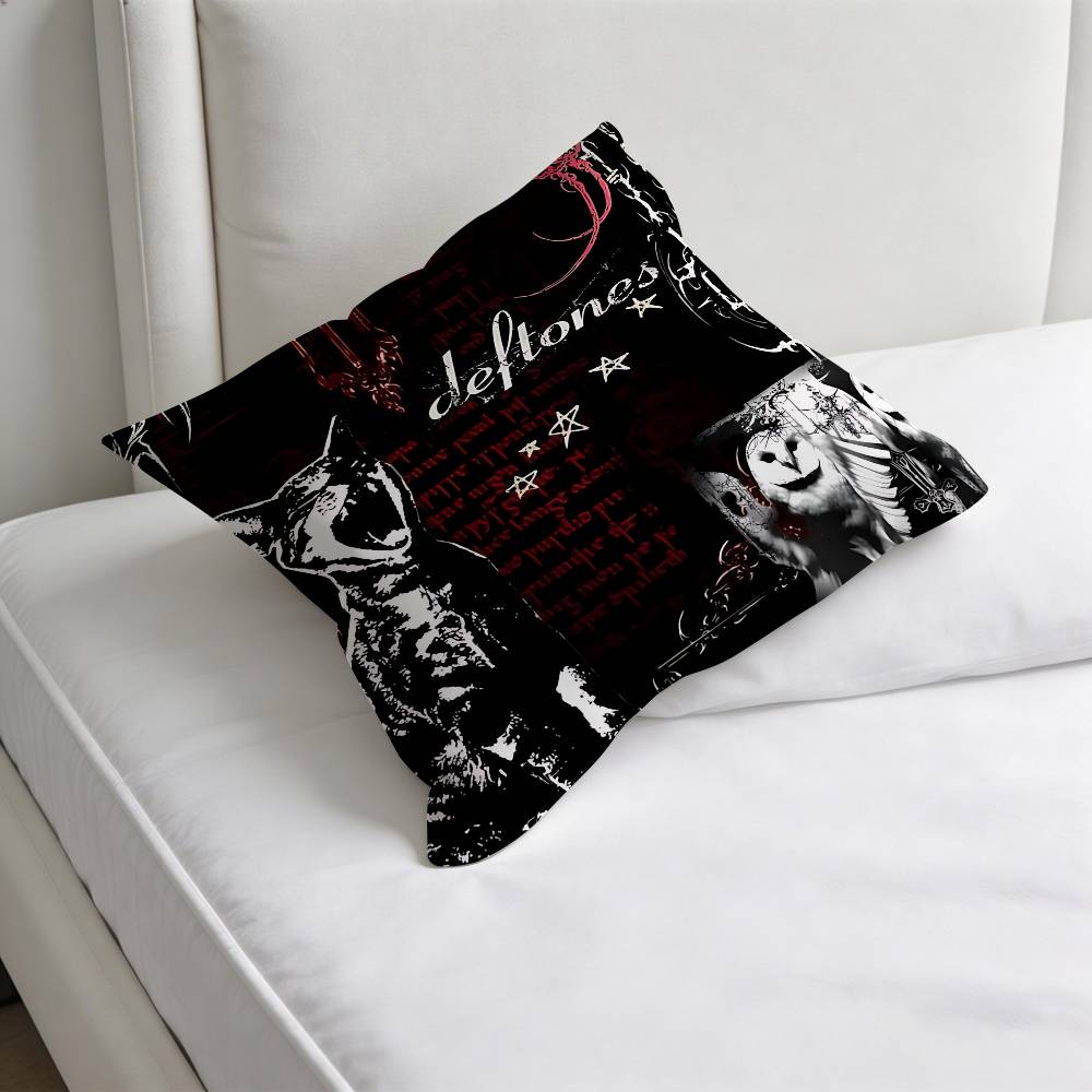 Musical DDeftones Fashion Square Pillow Case Durable Throw Pillow Cover for Sofa Couch Chair 30x30 cm
Musical DDeftones Fashion Square Pillow Case Durable Throw Pillow Cover for Sofa Couch Chair 30x30 cm