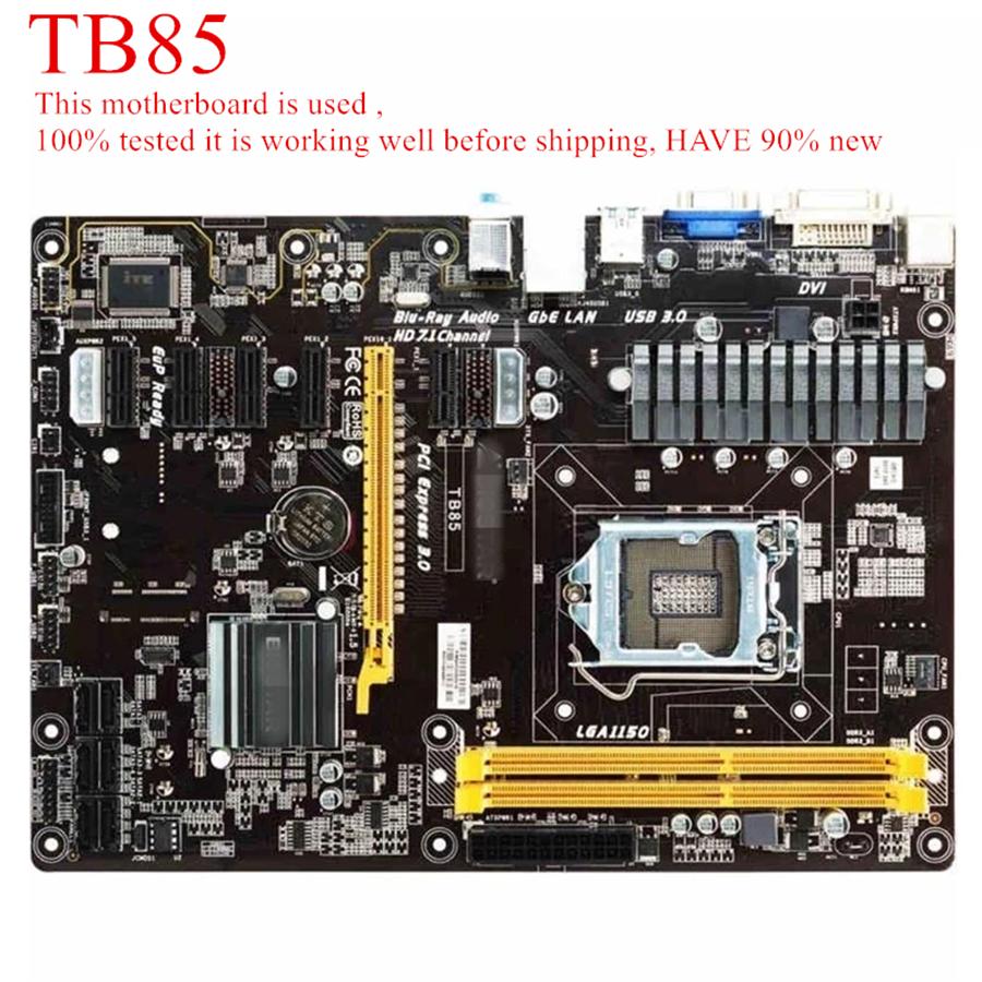Used For BIOSTAR TB85 Motherboard LGA 1150 DDR3 16GB Mining PCI-E 3.0 USB3.0 Mining BTC PRO Used for Biostar TB85 6GPU LGA 1150 ATX
Used For BIOSTAR TB85 Motherboard LGA 1150 DDR3 16GB Mining PCI-E 3.0 USB3.0 Mining BTC PRO Used for Biostar TB85 6GPU LGA 1150 ATX