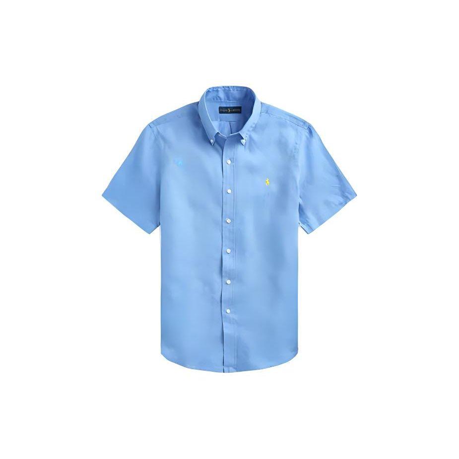 Polo Ralph Lauren Ss23 Однобортная рубашка с вышитым логотипом, мужские рубашки, светло-голубой цвет 710866964-007 L
Polo Ralph Lauren Ss23 Однобортная рубашка с вышитым логотипом, мужские рубашки, светло-голубой цвет 710866964-007 L