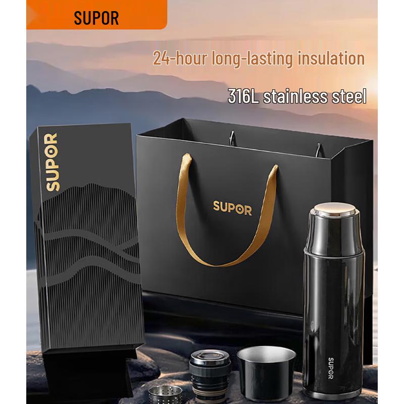 SUPOR DeXianDaShi 316L Stainless Steel Insulated Mug
SUPOR DeXianDaShi 316L Stainless Steel Insulated Mug