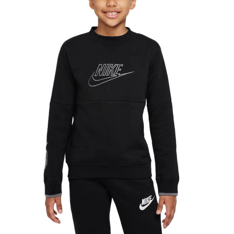 Nike Толстовка с капюшоном с принтом логотипа, спортивная, с длинным рукавом, детская толстовка, черная DQ8819-010 L
Nike Толстовка с капюшоном с принтом логотипа, спортивная, с длинным рукавом, детская толстовка, черная DQ8819-010 L