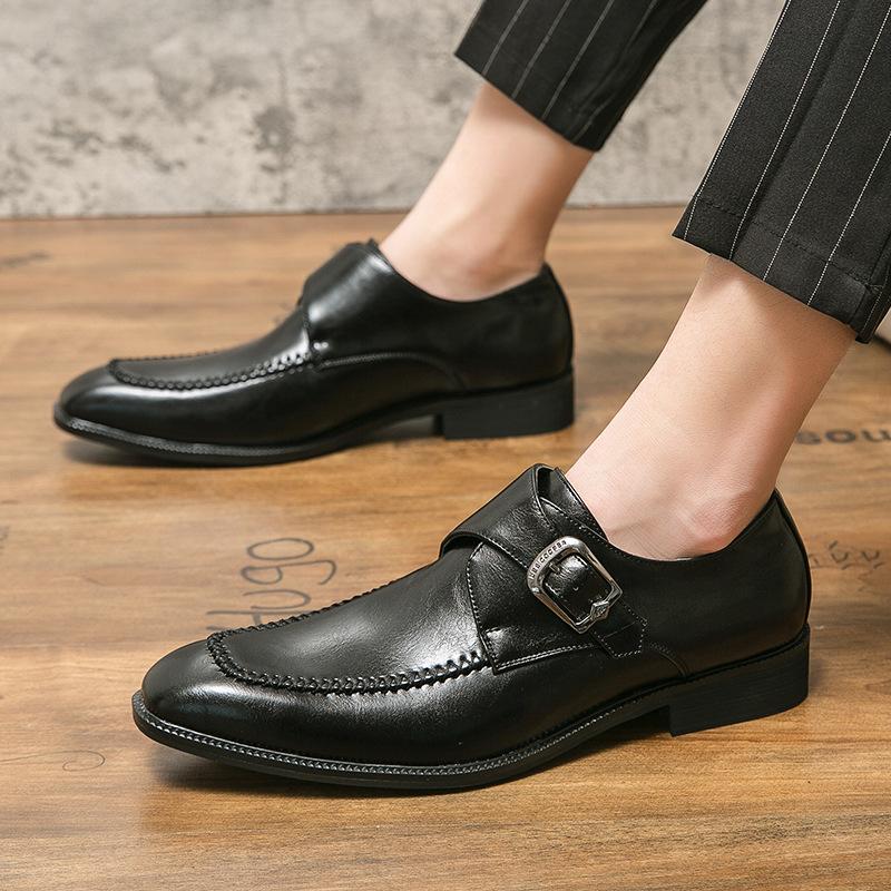 Men s shoes large size Korean version of the new casual leather shoes fashion men s British style business dress shoes 38
Men s shoes large size Korean version of the new casual leather shoes fashion men s British style business dress shoes 38