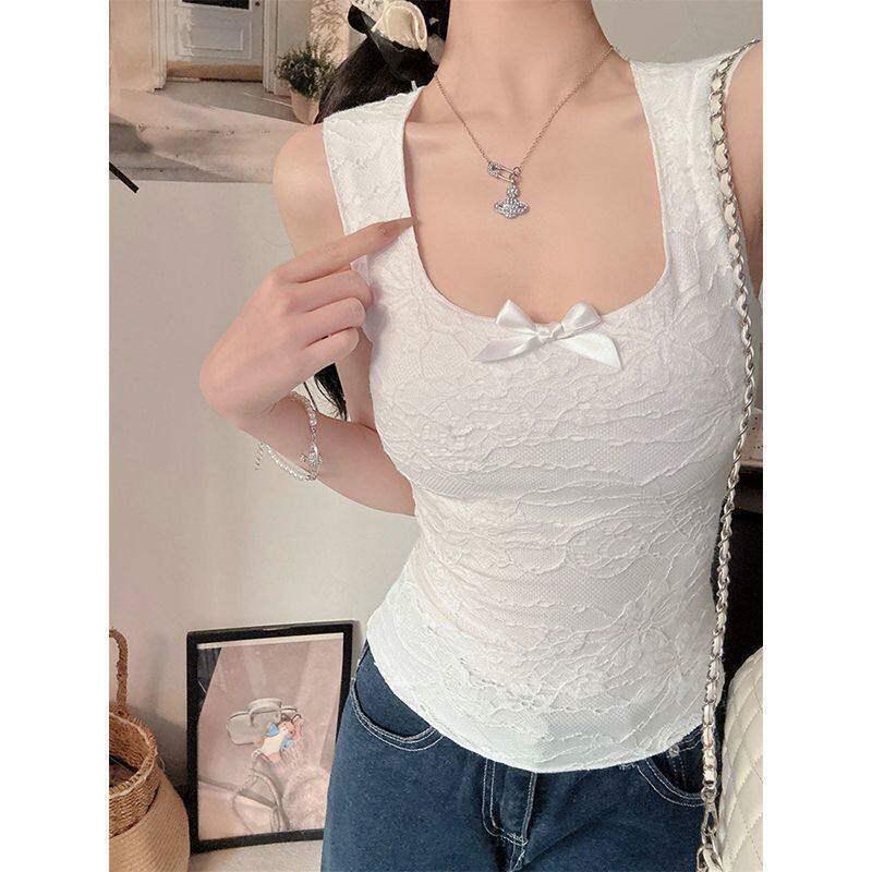 Women s New Spring Slim Fit Camisole Vest: Figure-Flattering, Versatile for Layering or Wearing Alone M (95-105 jin) белый
Women s New Spring Slim Fit Camisole Vest: Figure-Flattering, Versatile for Layering or Wearing Alone M (95-105 jin) белый