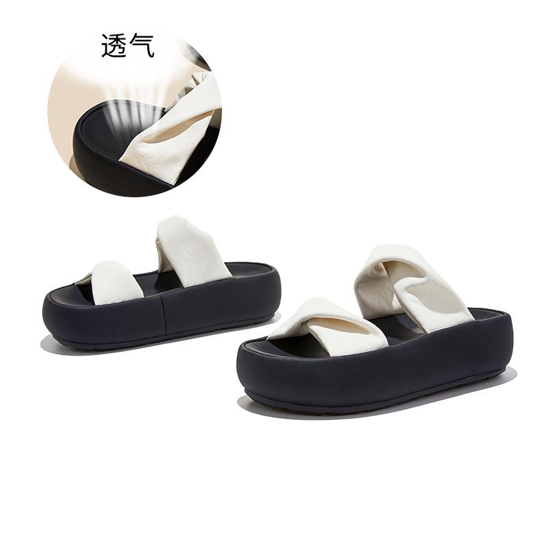 Suction film bottom slippers women s new summer outer wear high-end half drag with wrinkle thick bottom sandals women 40 бежевий
Suction film bottom slippers women s new summer outer wear high-end half drag with wrinkle thick bottom sandals women 40 бежевий