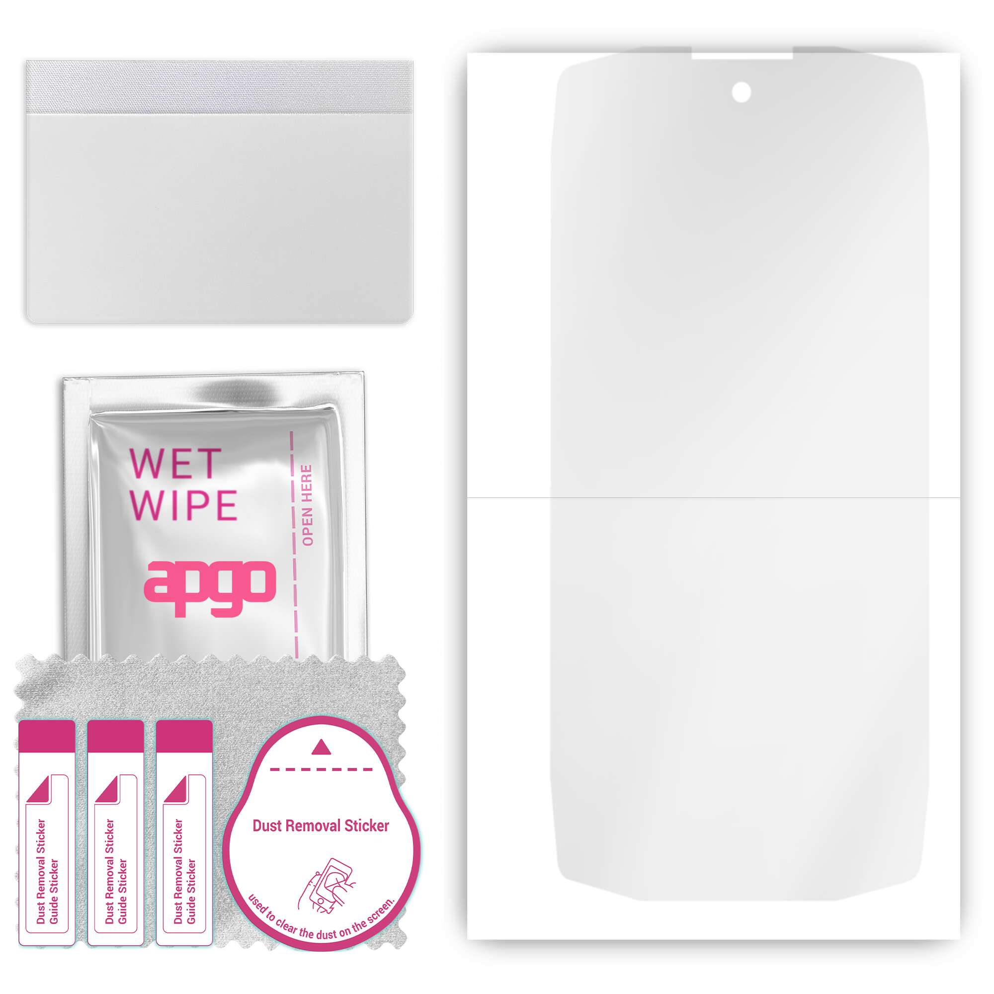apgo Hydrogel Ultra-Clear Screen Protector для Cubot KingKong Star, гідрогелева плівка, гнучкий, м’який ТПУ з позиціонуючим шаром, легке встановлення
apgo Hydrogel Ultra-Clear Screen Protector для Cubot KingKong Star, гідрогелева плівка, гнучкий, м’який ТПУ з позиціонуючим шаром, легке встановлення