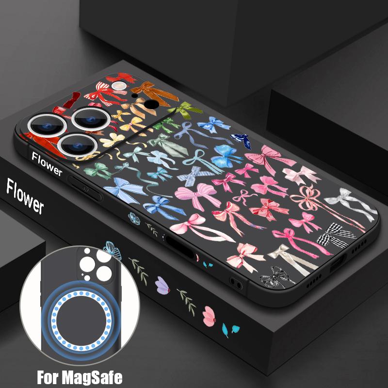 Colorful Bowknots Pattern Case For iPhone 17 Pro Max iPhone 16 15 14 13 Pro Max Magnetic For Magsafe Soft Silicone Phone Back Cover iPhone 16 Pro чёрный
Colorful Bowknots Pattern Case For iPhone 17 Pro Max iPhone 16 15 14 13 Pro Max Magnetic For Magsafe Soft Silicone Phone Back Cover iPhone 16 Pro чёрный