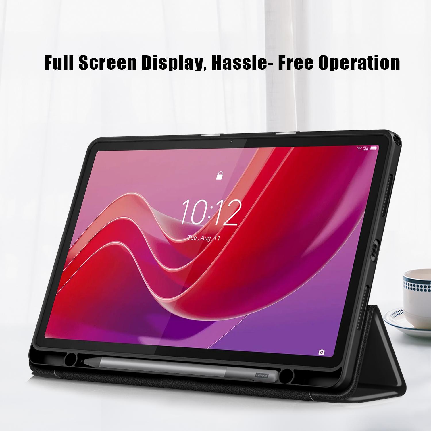 For Lenovo Tab M11/Xiaoxin Pad 11 2024 330 Case Skin-Touch Tri-fold Stand Tablet Smart Cover Black
For Lenovo Tab M11/Xiaoxin Pad 11 2024 330 Case Skin-Touch Tri-fold Stand Tablet Smart Cover Black