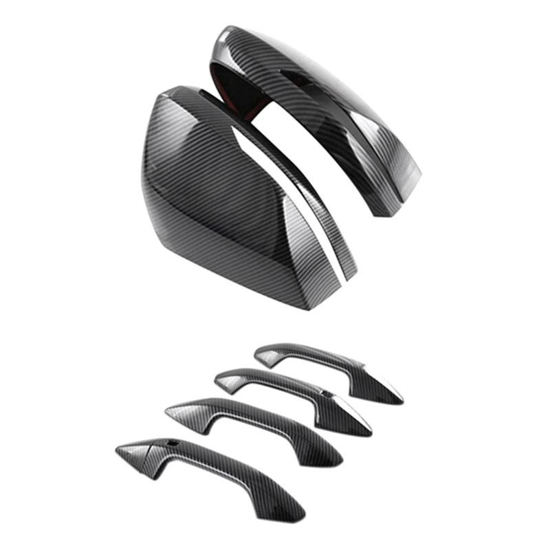 Car Side Rear View Mirror & Door Handle Cover Trim ABS Carbon Fiber Decor Sticker Accessories For Kia Sportage NQ5 2025 2025
Car Side Rear View Mirror & Door Handle Cover Trim ABS Carbon Fiber Decor Sticker Accessories For Kia Sportage NQ5 2025 2025