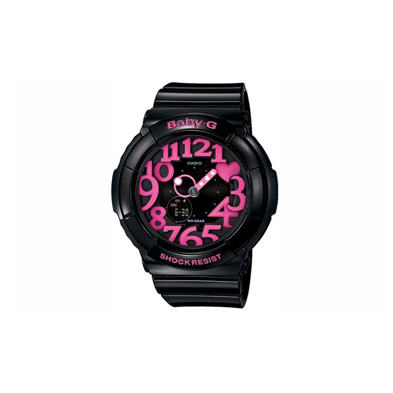 Casio CASIOBABY-G fluorescent coated hands neon backlight LED 27 city world time stopwatch alarm fully automatic calendar quartz movement BGA-130-1B чорний
Casio CASIOBABY-G fluorescent coated hands neon backlight LED 27 city world time stopwatch alarm fully automatic calendar quartz movement BGA-130-1B чорний