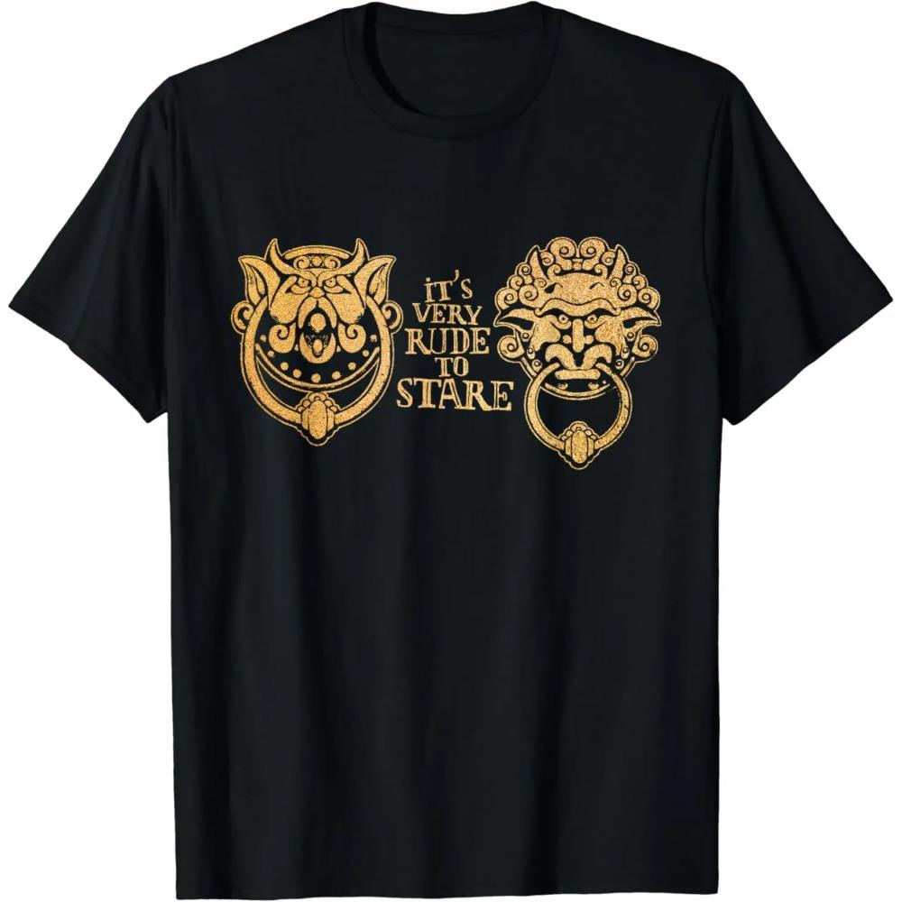 It s Very Rude To Stare Labyrinth Knockers Gift T-Shirt Women And Men Short-Sleeve O-neckCreative Short Sleeve Round Collar Tee XXXXXL чорний
It s Very Rude To Stare Labyrinth Knockers Gift T-Shirt Women And Men Short-Sleeve O-neckCreative Short Sleeve Round Collar Tee XXXXXL чорний