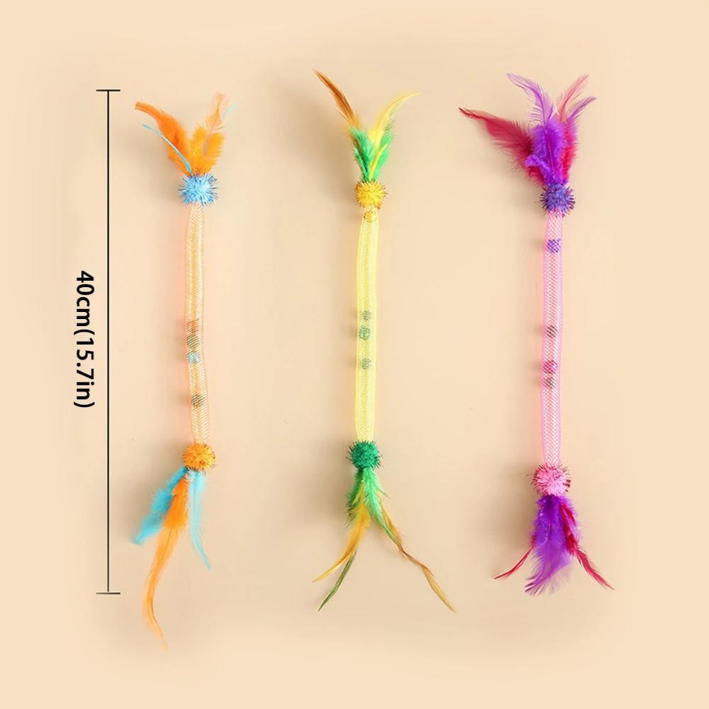 Catnip Elastic Rope Toy with Feathers & Bells, Interactive Cat Toy for Stress Relief & Exercise
Catnip Elastic Rope Toy with Feathers & Bells, Interactive Cat Toy for Stress Relief & Exercise