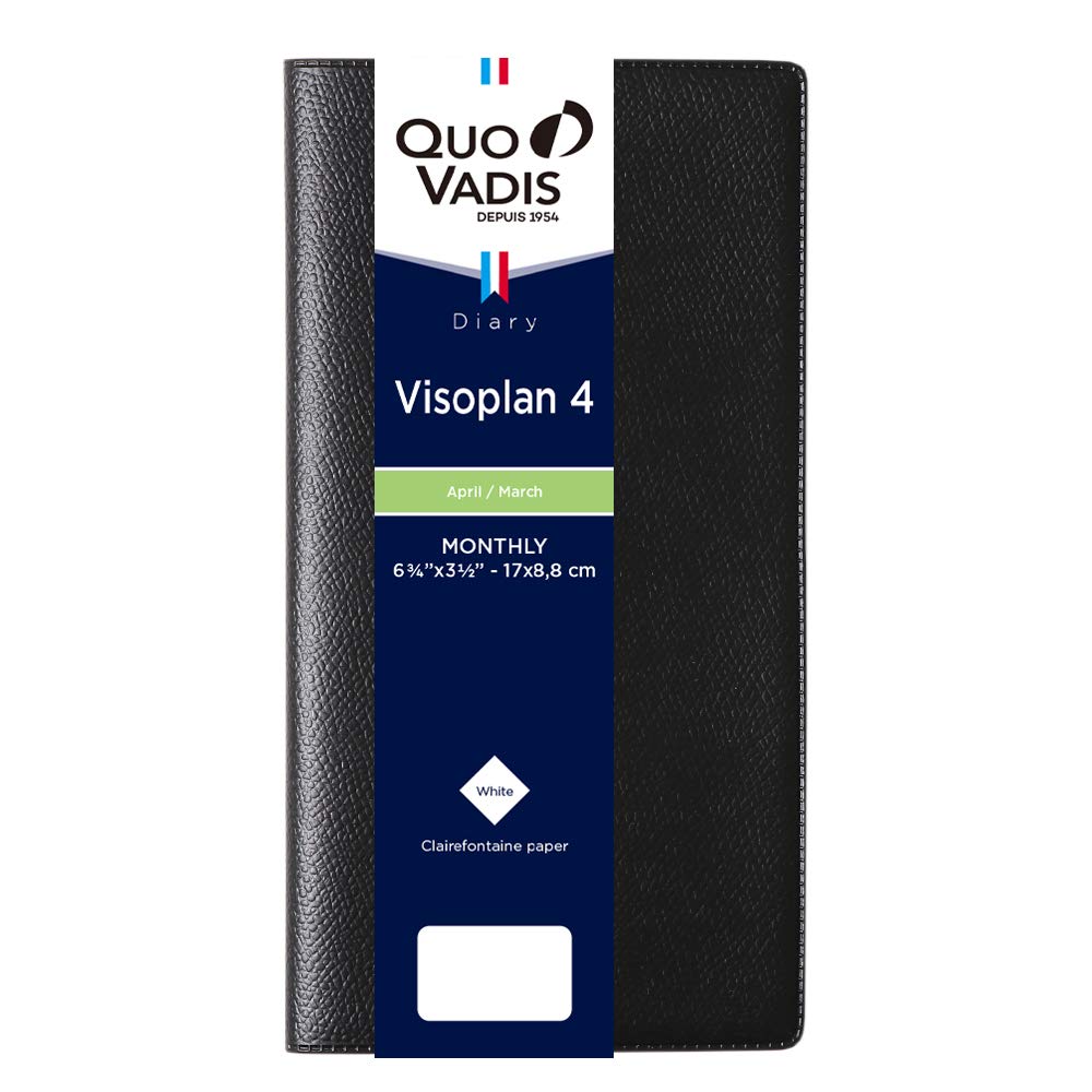 QUOVADIS Diary Biso Plan 4/Unpara 2026 April Start Monthly Slim 17x8.8cm black qv66501bk чёрный
QUOVADIS Diary Biso Plan 4/Unpara 2026 April Start Monthly Slim 17x8.8cm black qv66501bk чёрный