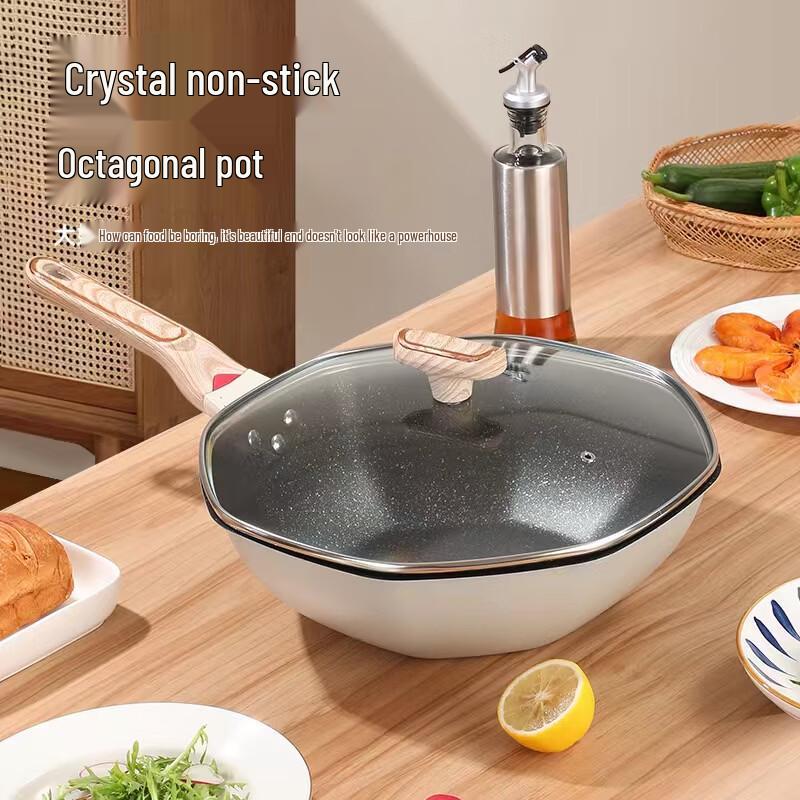 Yi Bo Perro 32cm Non-stick Octagonal Pot
Yi Bo Perro 32cm Non-stick Octagonal Pot