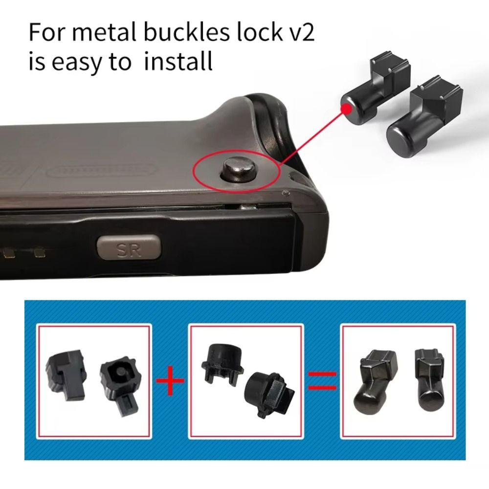 Anti-falling Left Right Metal Lock Buckle for Nintendo Switch Joycon Game Accessories 1Pair
Anti-falling Left Right Metal Lock Buckle for Nintendo Switch Joycon Game Accessories 1Pair