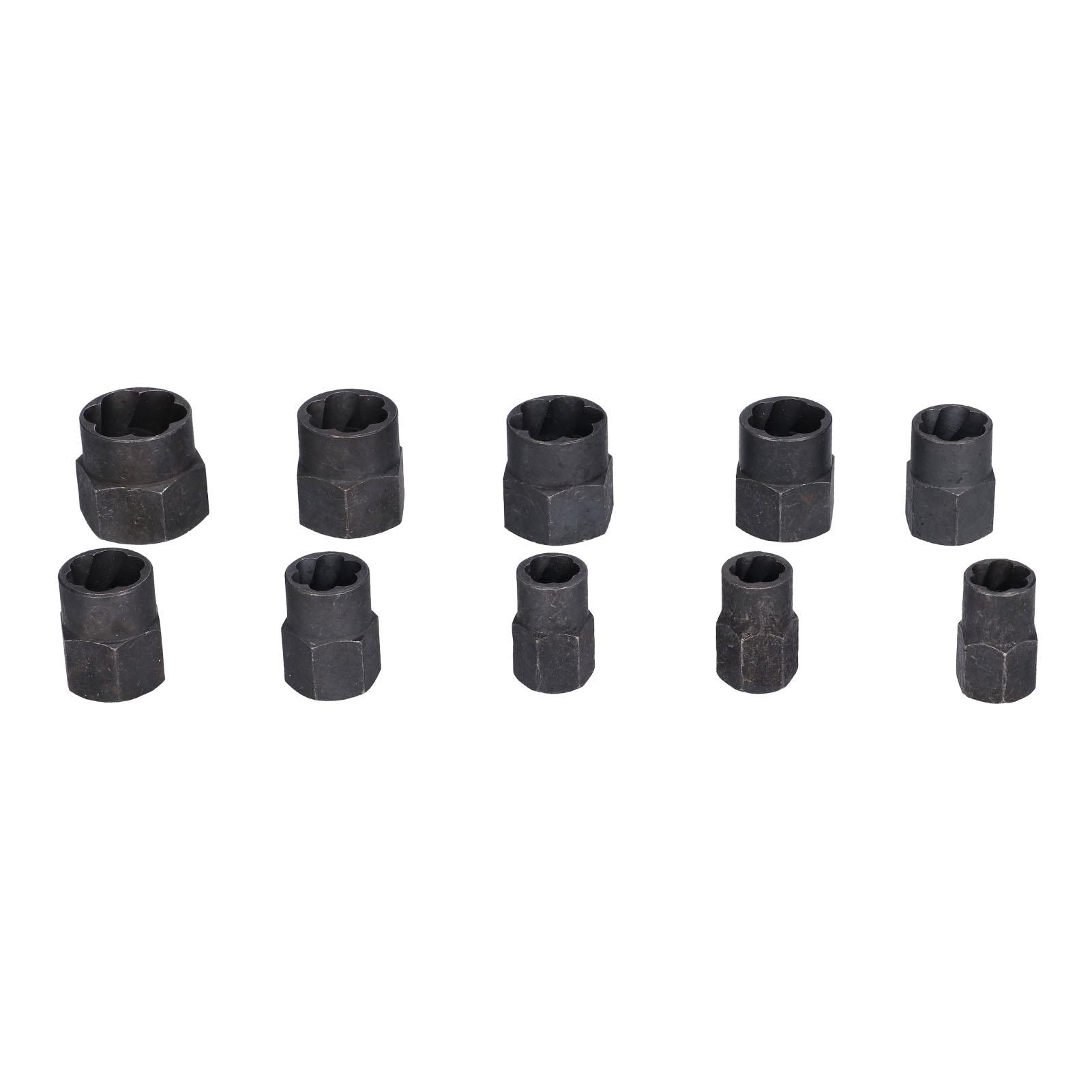10Pcs Broken Nut Extractor Hex Remover Disassembling Tool Industrial Accessories for RepairingHigh
10Pcs Broken Nut Extractor Hex Remover Disassembling Tool Industrial Accessories for RepairingHigh