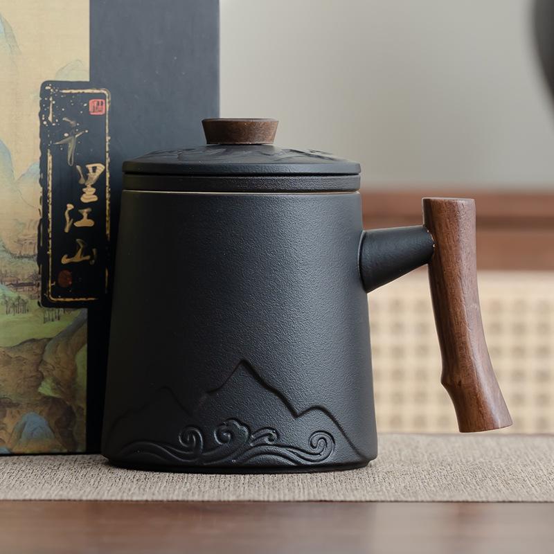 Керамическая офисная кружка, чашка для разделения чая, с ручкой, подарок для клиентов, практичные бизнес-подарки 401-500ml
Керамическая офисная кружка, чашка для разделения чая, с ручкой, подарок для клиентов, практичные бизнес-подарки 401-500ml