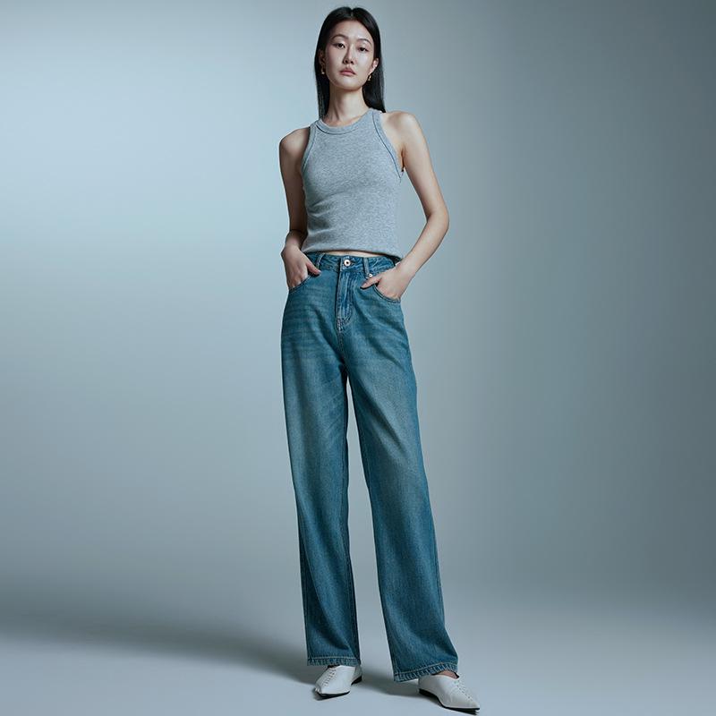HEY+JEANS Women s Retro High Waist Soft Wide Leg Jeans - Slimming and Comfortable for Spring M/28 (110-120 jin)
HEY+JEANS Women s Retro High Waist Soft Wide Leg Jeans - Slimming and Comfortable for Spring M/28 (110-120 jin)