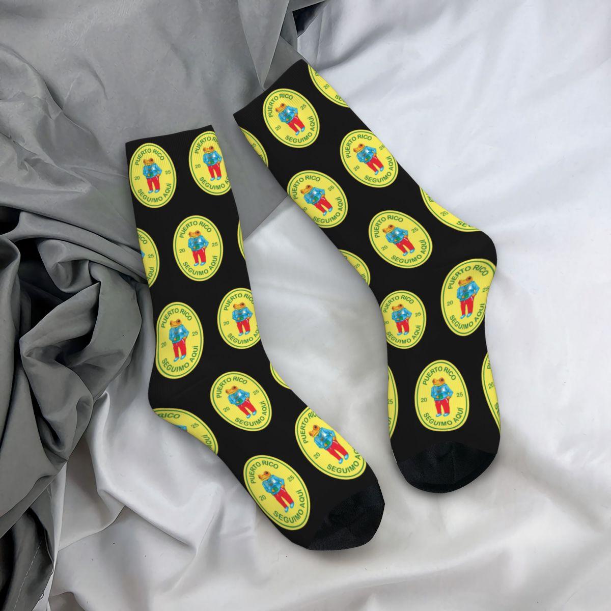 Casual Bad Bunny DTMF Debi Tirar Mas Fotos Design Print Socks Spring Autumn Winter Comfortable Crew Socks Sweat Absorbing One Size
Casual Bad Bunny DTMF Debi Tirar Mas Fotos Design Print Socks Spring Autumn Winter Comfortable Crew Socks Sweat Absorbing One Size