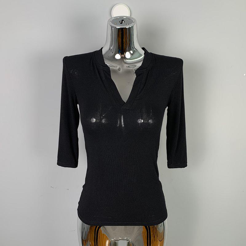 Женская корейская осенняя полупрозрачная футболка Lianda Slim-Fit с полуоткрытым воротником One Size
Женская корейская осенняя полупрозрачная футболка Lianda Slim-Fit с полуоткрытым воротником One Size