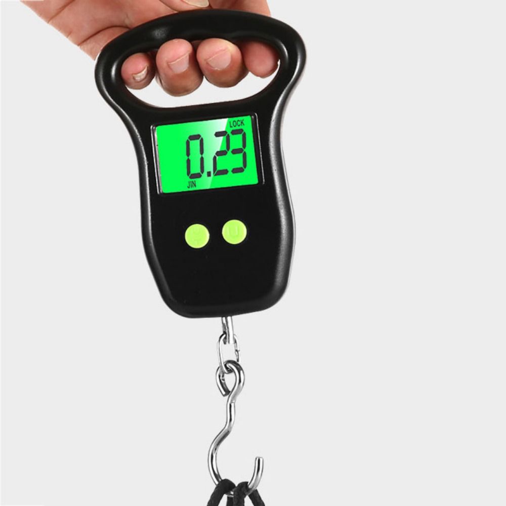 Electronic Weighting Scale Fish Hook Hanging Scale Kitchen Weight Tool Digital Luggage Scale
Electronic Weighting Scale Fish Hook Hanging Scale Kitchen Weight Tool Digital Luggage Scale