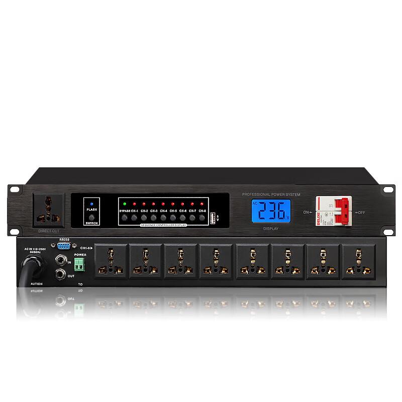 Hongshidao 8+1 Channel Stage Power Sequencer with USB & Air Switch (CN version)
Hongshidao 8+1 Channel Stage Power Sequencer with USB & Air Switch (CN version)