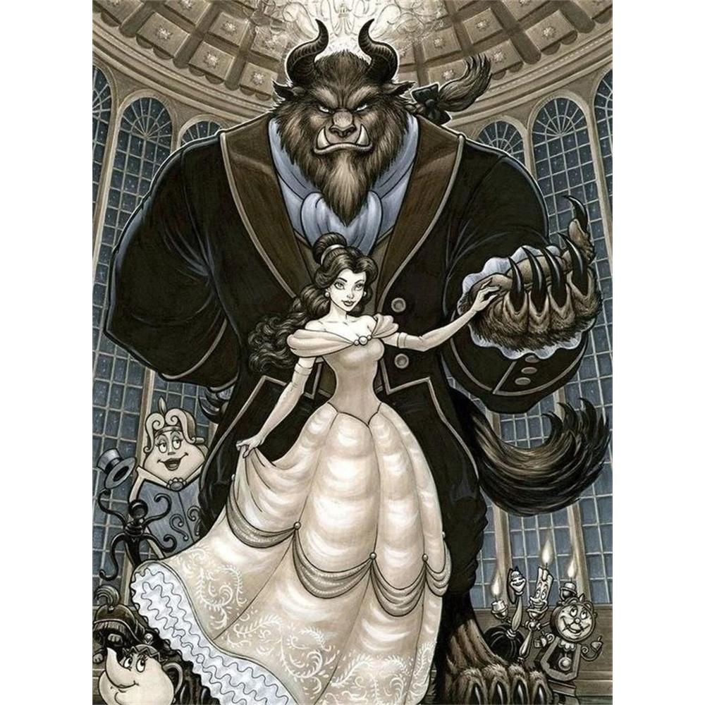 Disney Diamond Painting Beauty and The Beast Theme Art Illustration Cross Stitch Hanging Print Puzzle Mosaic EmbroideryHome Decor 5D DIY Art Brand New Round 20x30cm
Disney Diamond Painting Beauty and The Beast Theme Art Illustration Cross Stitch Hanging Print Puzzle Mosaic EmbroideryHome Decor 5D DIY Art Brand New Round 20x30cm