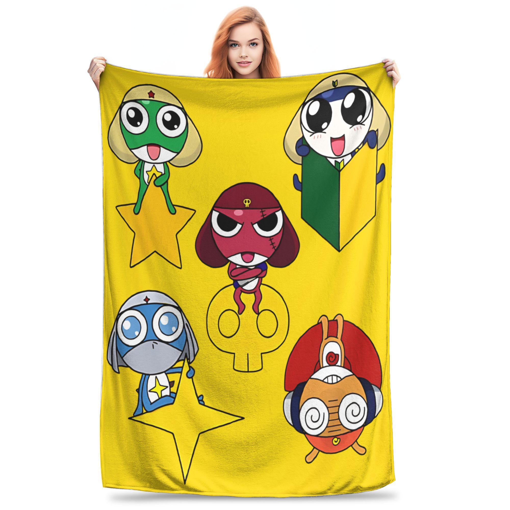 Funny Keroro manga Blanket Soft Fleece Cozy Throw Blanket Machine Washable 130x150cm
Funny Keroro manga Blanket Soft Fleece Cozy Throw Blanket Machine Washable 130x150cm