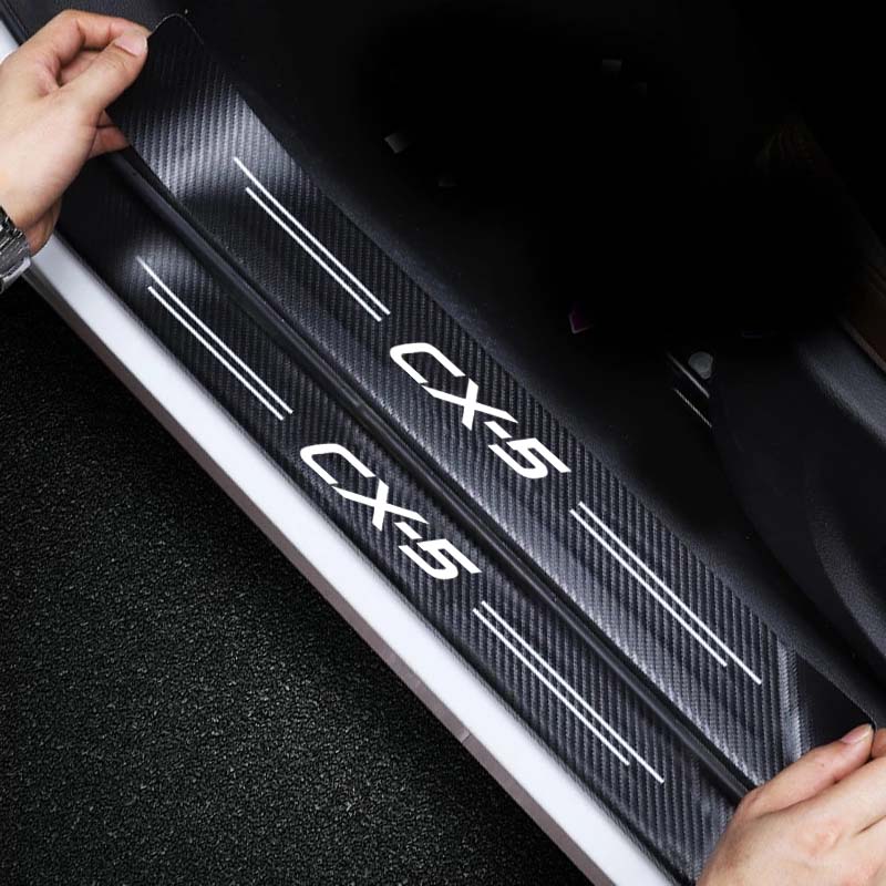 Защитные наклейки на порог двери автомобиля для Mazda CX-5 CX5 Logo 2018 2017 2016, защита бампера заднего багажника
Защитные наклейки на порог двери автомобиля для Mazda CX-5 CX5 Logo 2018 2017 2016, защита бампера заднего багажника