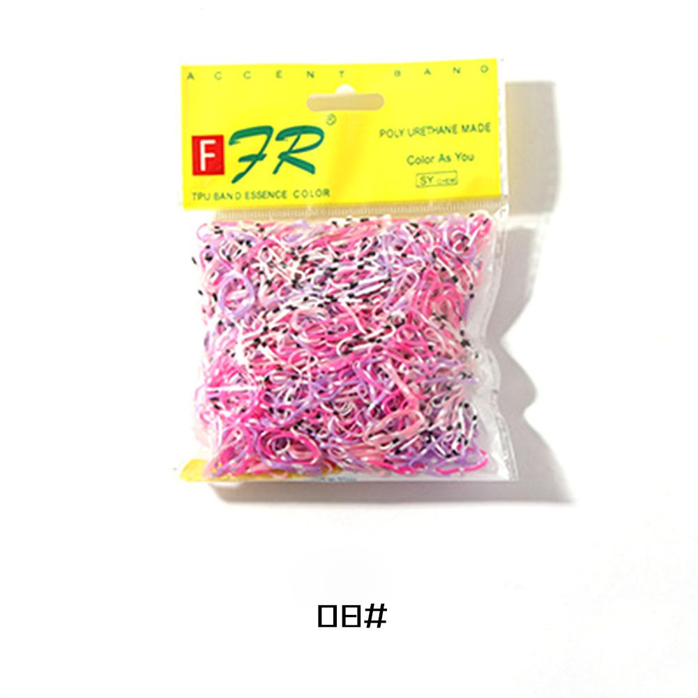 Около 1000 шт. Разноцветные резиновые резинки для волос, веревки, эластичные резинки для хвостиков, косички, одноразовые аксессуары для волос #8
Около 1000 шт. Разноцветные резиновые резинки для волос, веревки, эластичные резинки для хвостиков, косички, одноразовые аксессуары для волос #8