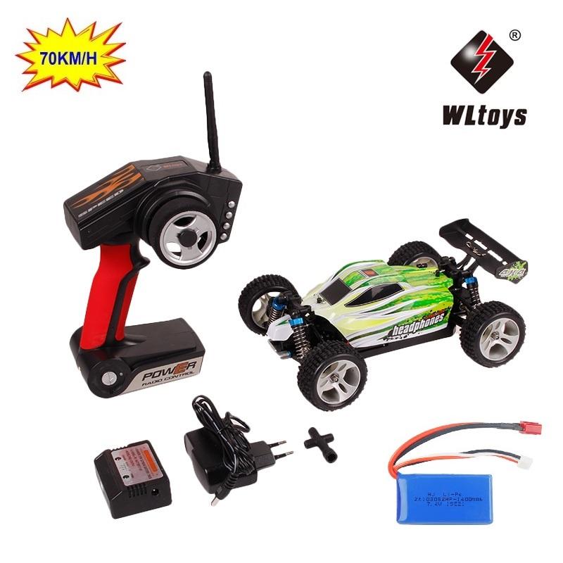 WLtoys 144001 60KM/H 2.4G RC Car A959-B 70KM/H Bezszczotkowy 4WD Elektryczny, szybki pilot Drift Zabawki dla dzieci Wyścigi
WLtoys 144001 60KM/H 2.4G RC Car A959-B 70KM/H Bezszczotkowy 4WD Elektryczny, szybki pilot Drift Zabawki dla dzieci Wyścigi