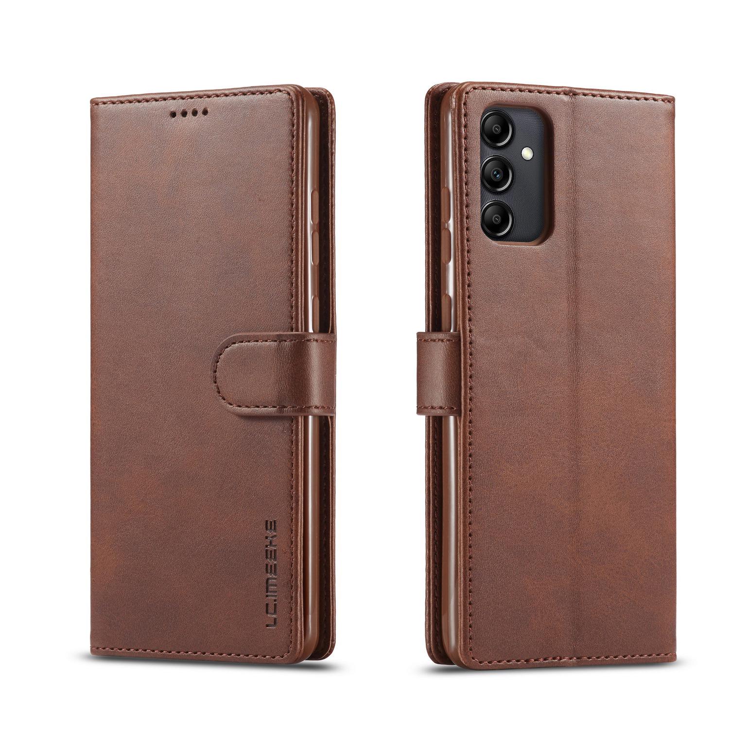 Samsung A56/A55/A15 5G Calfskin Leather Flip Wallet Case with Card Slot & Buckle A57 5G темно-коричневого кольору
Samsung A56/A55/A15 5G Calfskin Leather Flip Wallet Case with Card Slot & Buckle A57 5G темно-коричневого кольору