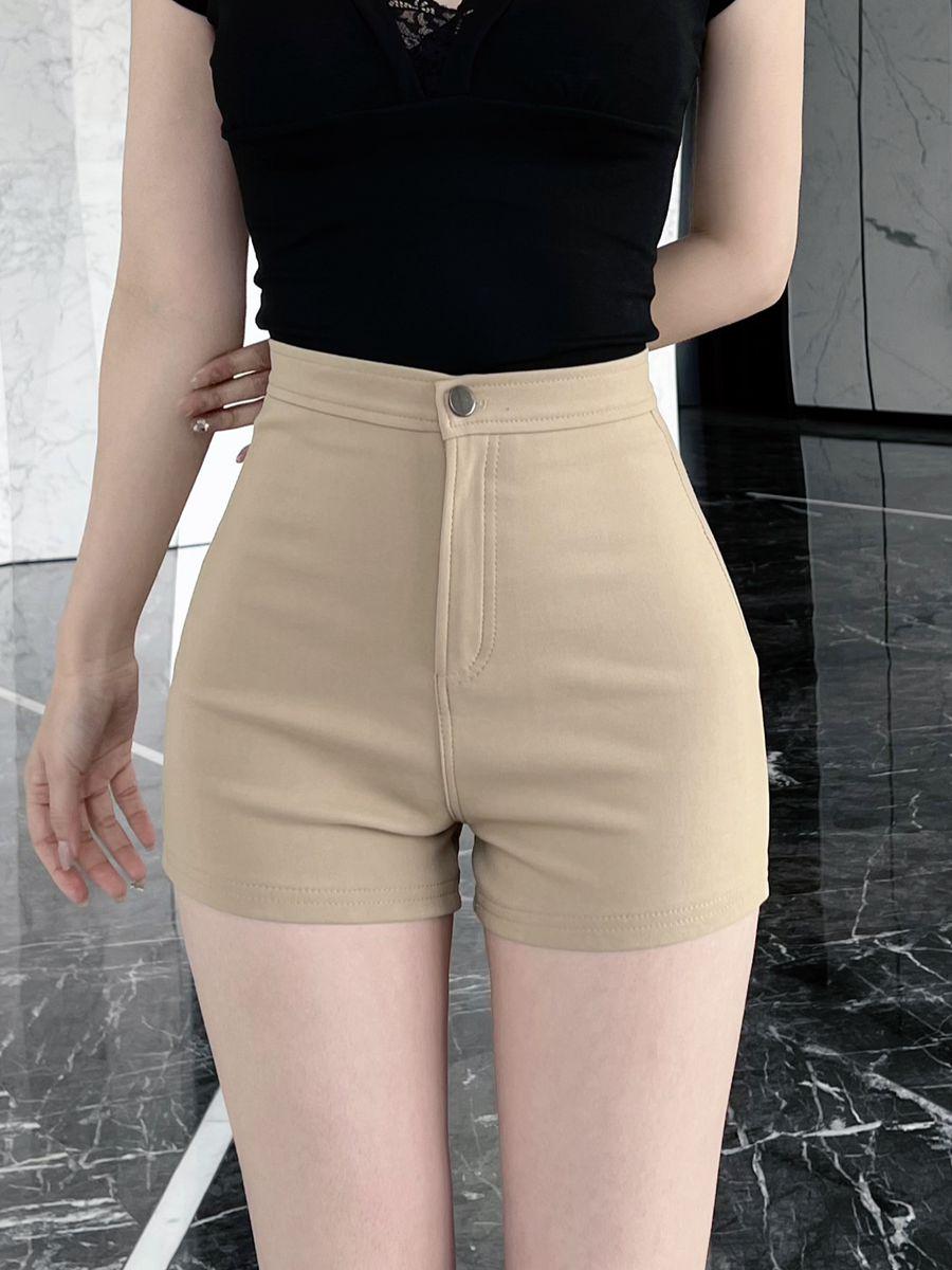2025 Black High Waist Slimming Shorts for Women - Summer Petite Fit XS (70-80 Jin) хакі
2025 Black High Waist Slimming Shorts for Women - Summer Petite Fit XS (70-80 Jin) хакі