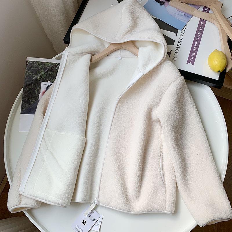 Женский осенний кардиган с капюшоном на молнии из искусственной овечьей шерсти 2024 Small
Женский осенний кардиган с капюшоном на молнии из искусственной овечьей шерсти 2024 Small