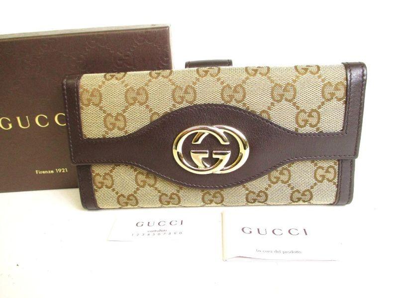 Автентичний довгий гаманець GUCCI GG Brown Canvas Dark Brown Leather Soho №9390 Refurbished
Автентичний довгий гаманець GUCCI GG Brown Canvas Dark Brown Leather Soho №9390 Refurbished
