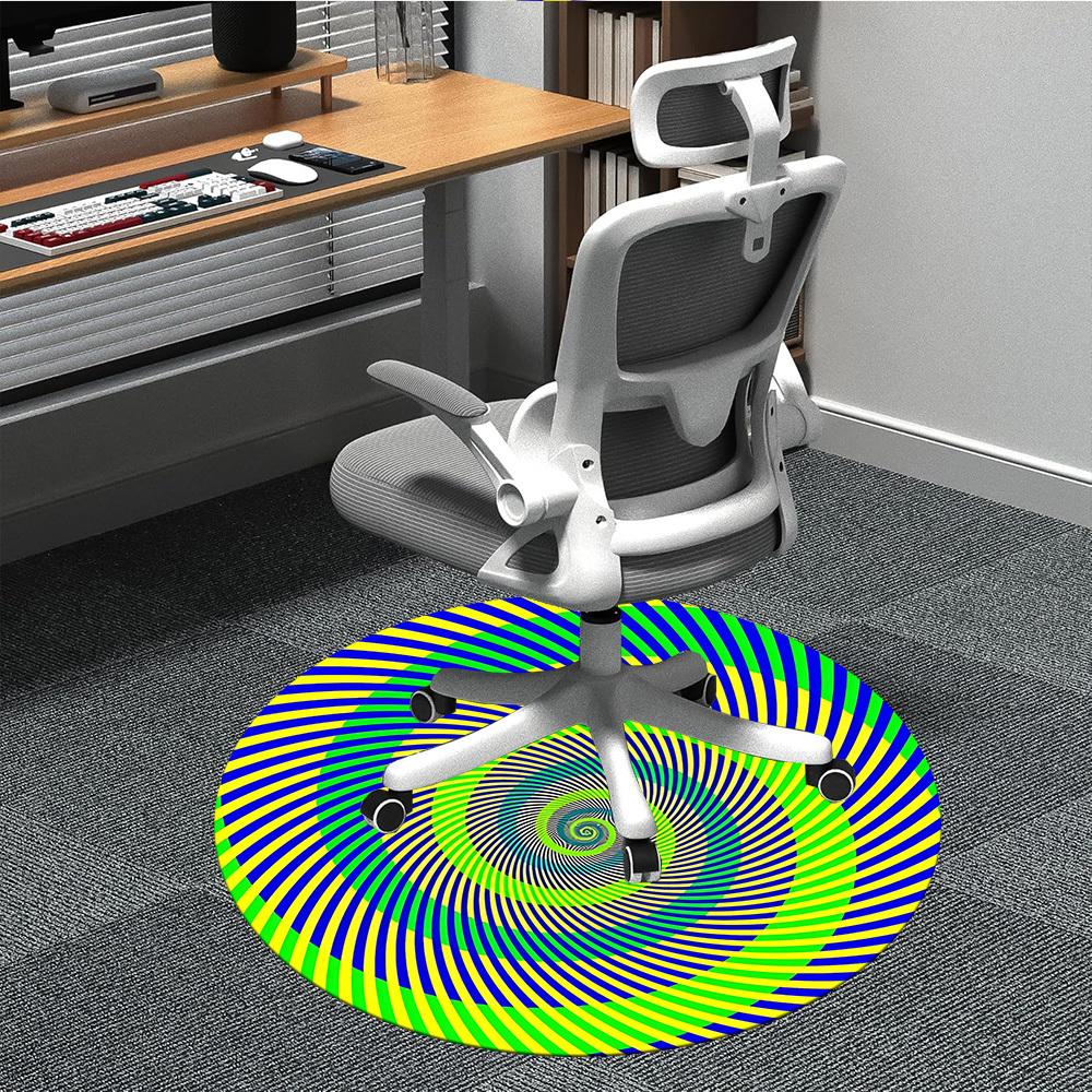 1pc Spiral Pattern Chair Carpet for Office, Non-slip, Soft and Durable Office Rug, Perfect for Office yy260127121 80cm by 80cm
1pc Spiral Pattern Chair Carpet for Office, Non-slip, Soft and Durable Office Rug, Perfect for Office yy260127121 80cm by 80cm