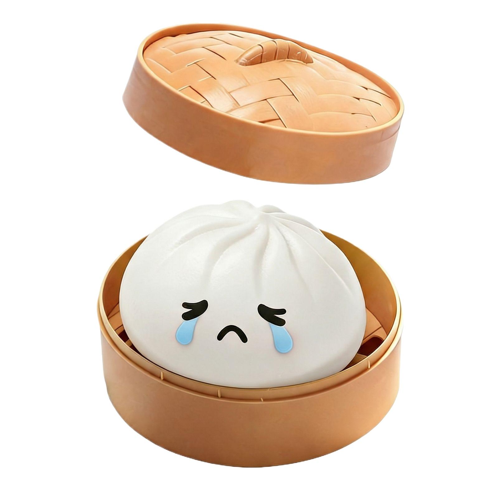 Crying Face Bun Toy For Stress Relief One Size
Crying Face Bun Toy For Stress Relief One Size