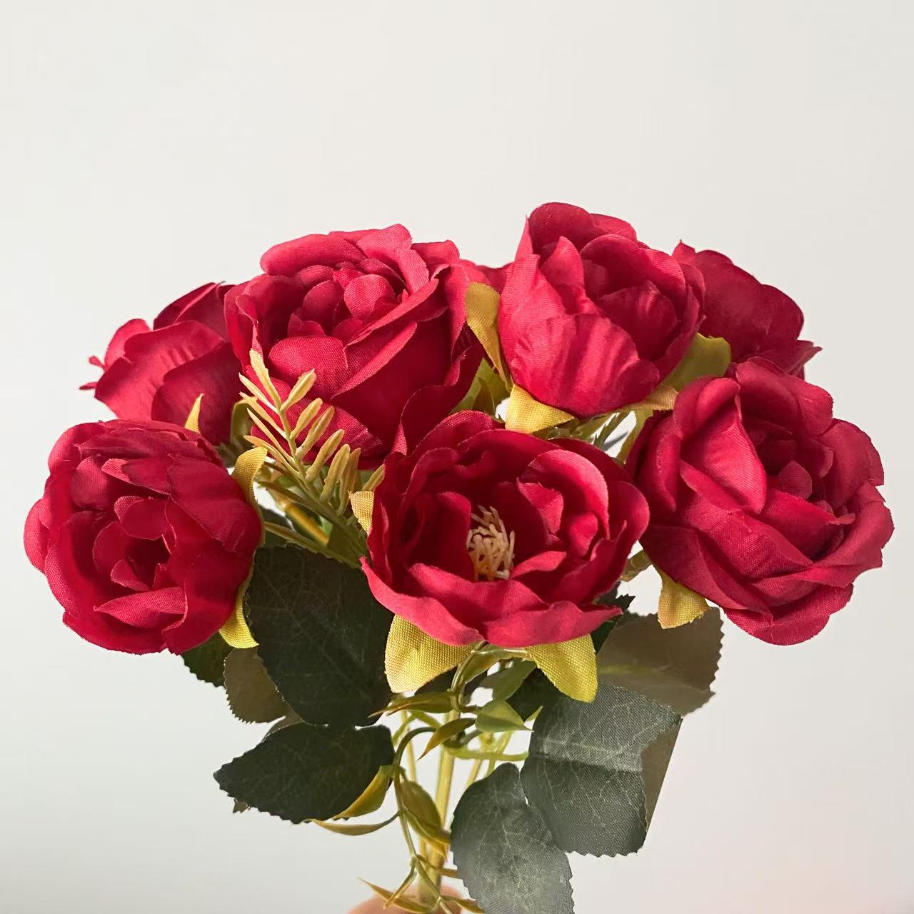 Chinese Style Peony Rose Tabletop Ornament – 8-Head Decoration for Weddings and Festivals вино красного
Chinese Style Peony Rose Tabletop Ornament – 8-Head Decoration for Weddings and Festivals вино красного