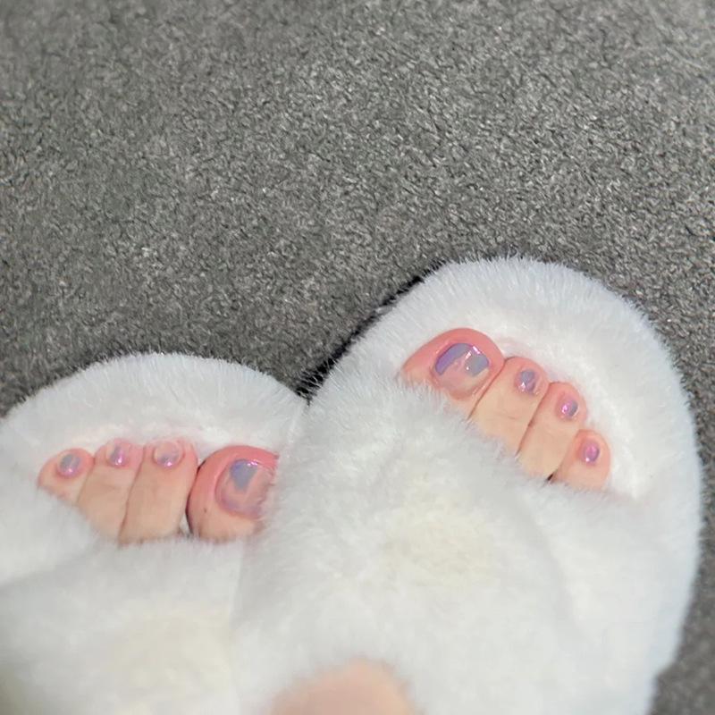 Aurora Pink Handmade Wearable Nail Tips & Patches for Toes - Finished Whitening Nail Art Large Set
Aurora Pink Handmade Wearable Nail Tips & Patches for Toes - Finished Whitening Nail Art Large Set