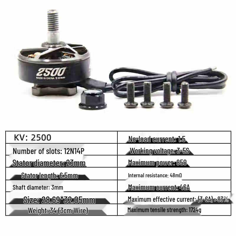 RCINPOWER EX2306 Plus Brushless Motor
RCINPOWER EX2306 Plus Brushless Motor
