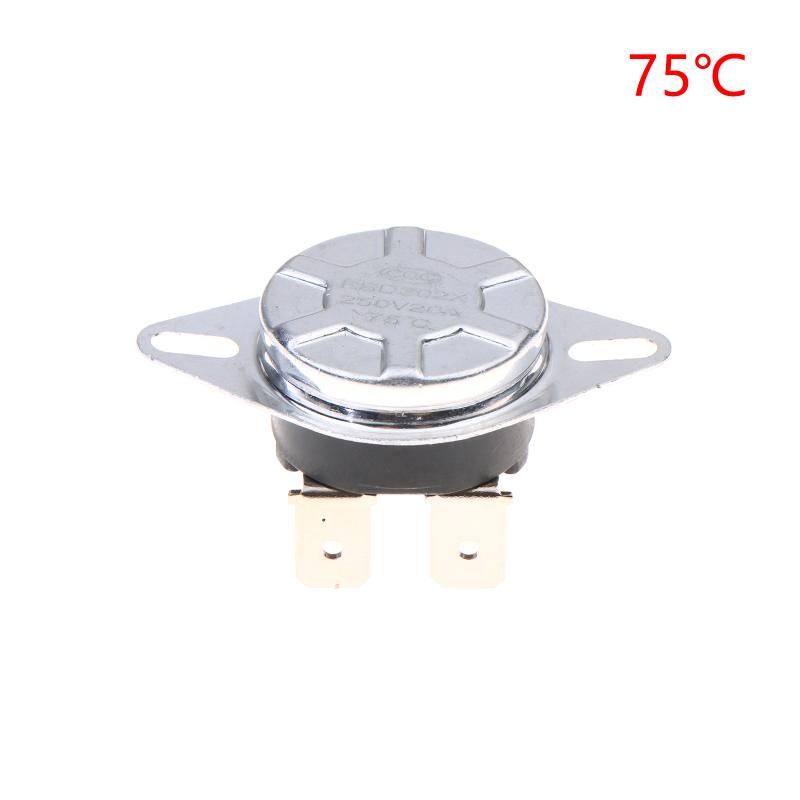 Ksd302X/T 250V20A Temperature Sensor 75-95 Degrees 4Pin Bipolar Temperature Switch Manual Reset Heater Thermostat 75℃
Ksd302X/T 250V20A Temperature Sensor 75-95 Degrees 4Pin Bipolar Temperature Switch Manual Reset Heater Thermostat 75℃