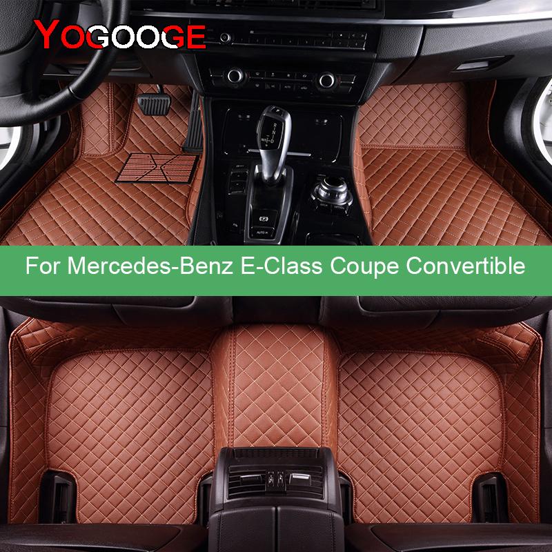 Автомобильные коврики YOGOOGE для Mercedes-Benz Case E Coupe Convertible C207 C238, аксессуары для авто ног Coche two rows
Автомобильные коврики YOGOOGE для Mercedes-Benz Case E Coupe Convertible C207 C238, аксессуары для авто ног Coche two rows